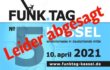 Funkertag abgesagt wegen der Corona-Situation